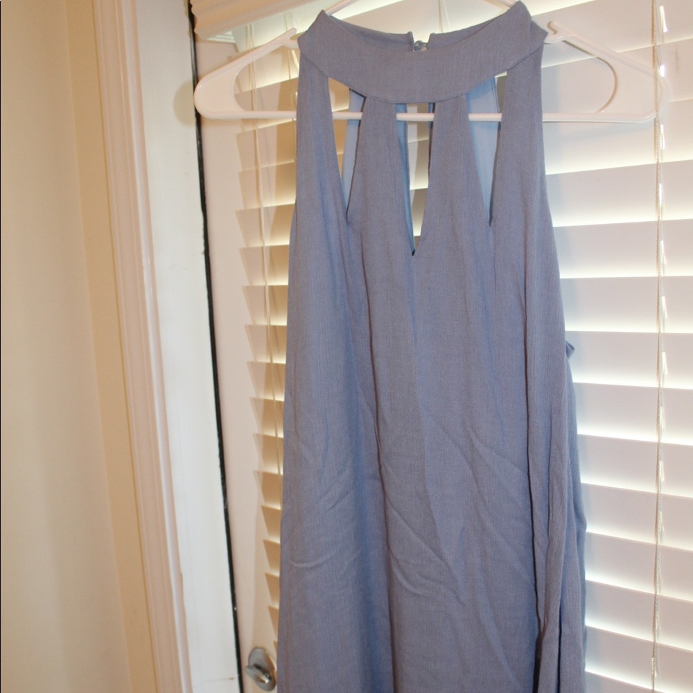 Blue dress